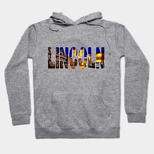 LINCOLN - East Midlands England Cathedral View Night Hoodie